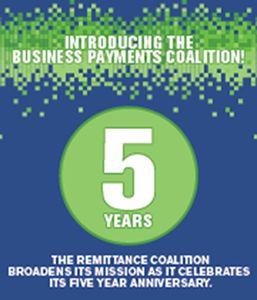 Green Payment Business Logo - Introducing the Business Payments Coalition: The Former Remittance ...