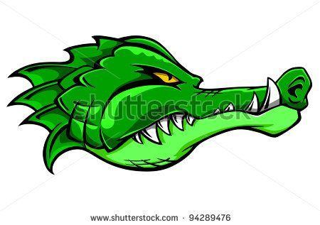 Alagator Logo - Alligator Logo. alligator crocodile head for tattoo or mascot