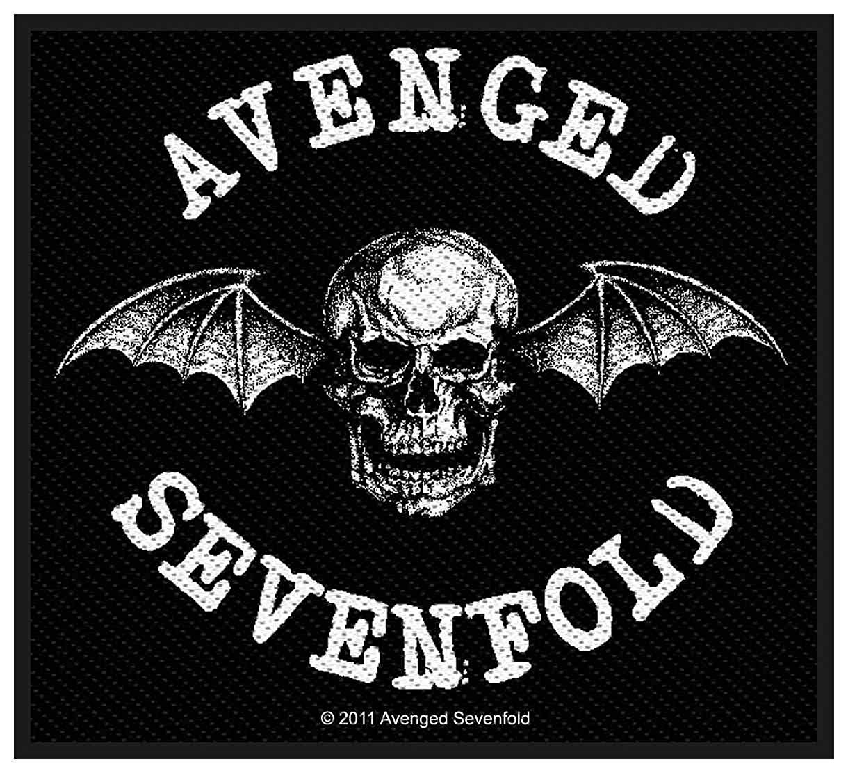 Avenged Sevenfold Death Bat Logo - Avenged Sevenfold Death Bat Patch: Amazon.co.uk: Clothing