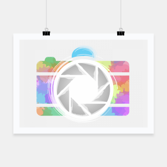 Rainbow Camera Circle Logo - Watercolor Photography camera- Rainbow colored photography lover ...