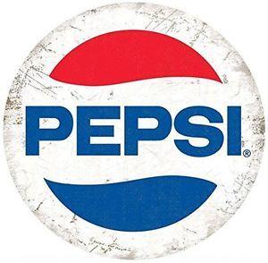 Round Steel Logo - Pepsi logo round steel sign 300mm diameter (og)