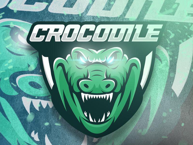 Crocodile Gaming Logo - CROCODILE MASCOT LOGO GAMING