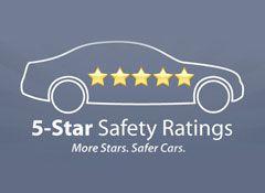 5 Star Consumer Reports Logo - New car buying brochure highlights safety ratings and features