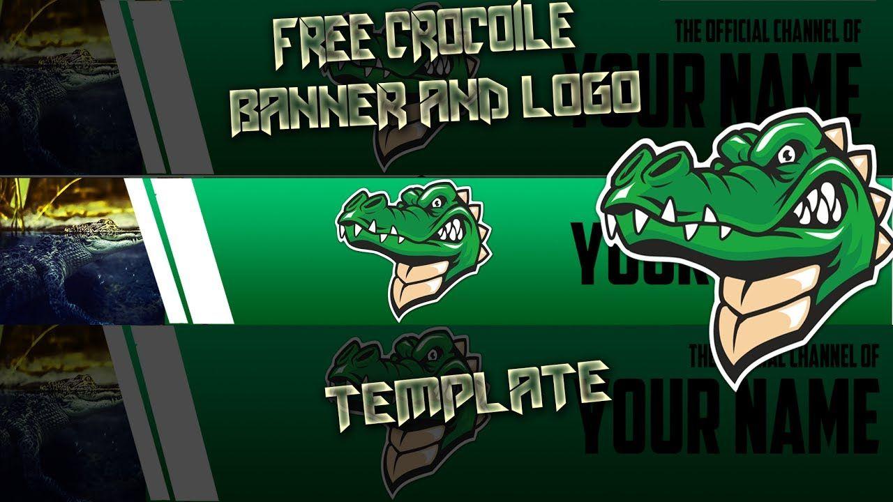 Crocodile Gaming Logo - FREE CROCODILE BANNER + MASCOT LOGO TEMPLATES (MASCOT) | CROCODILE ...