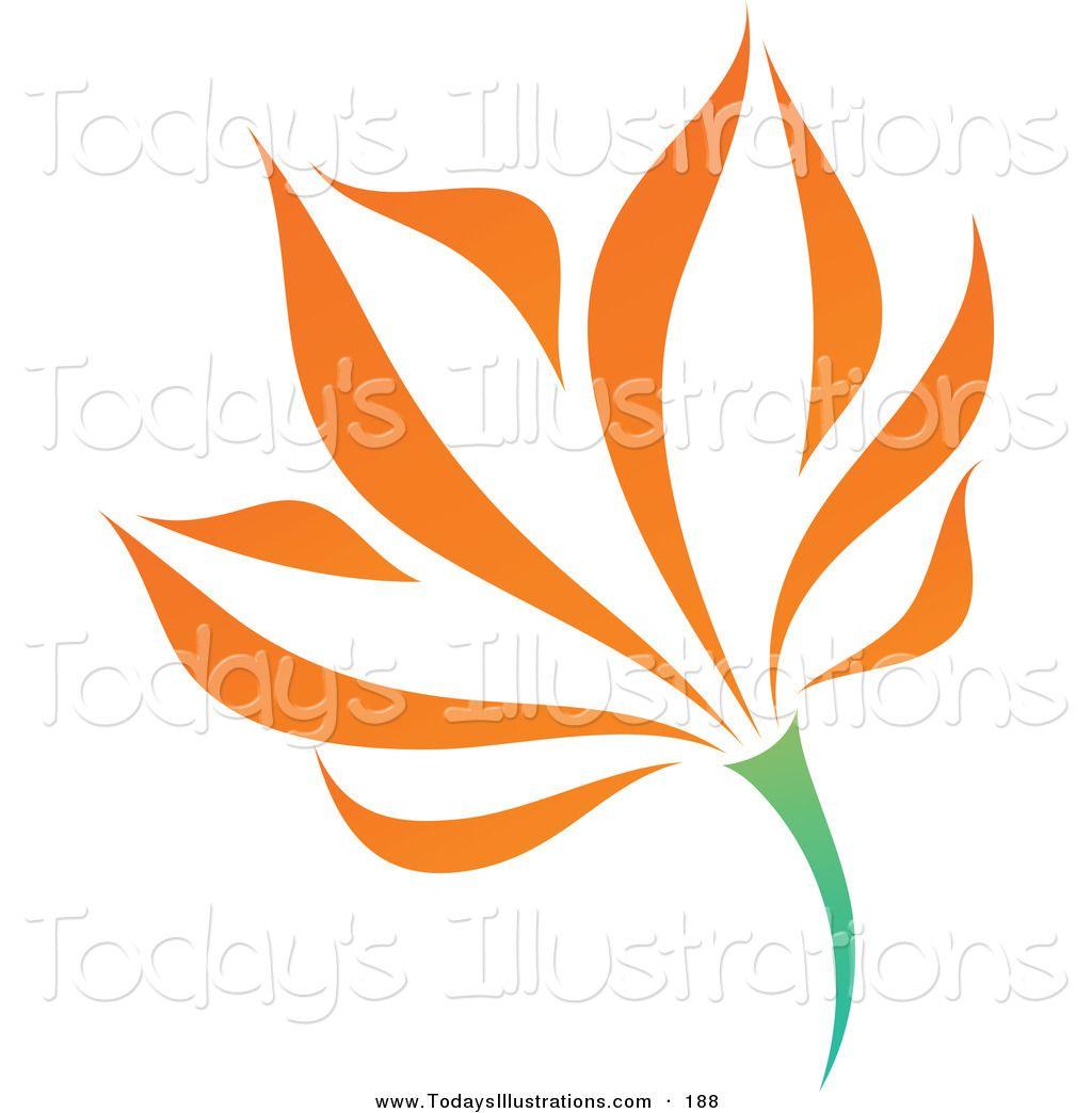 Orange Flower Logo - Royalty Free Orange Flower Icon Stock Designs