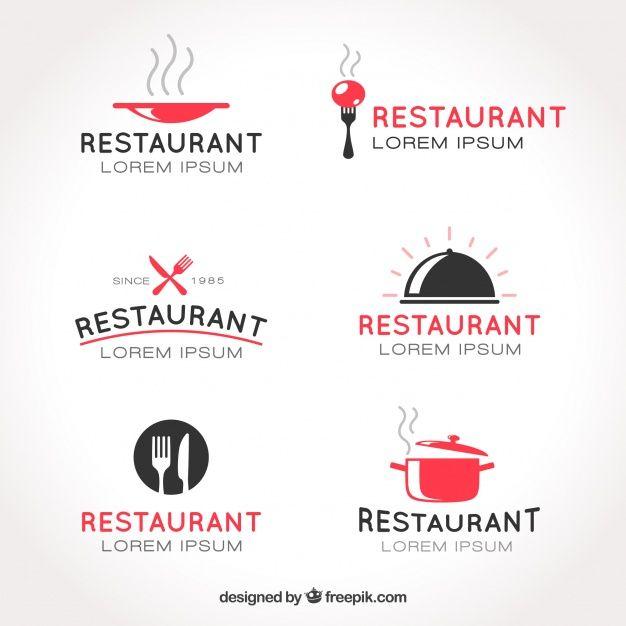 Restaurant Logo - Collection of restaurant logos Vector