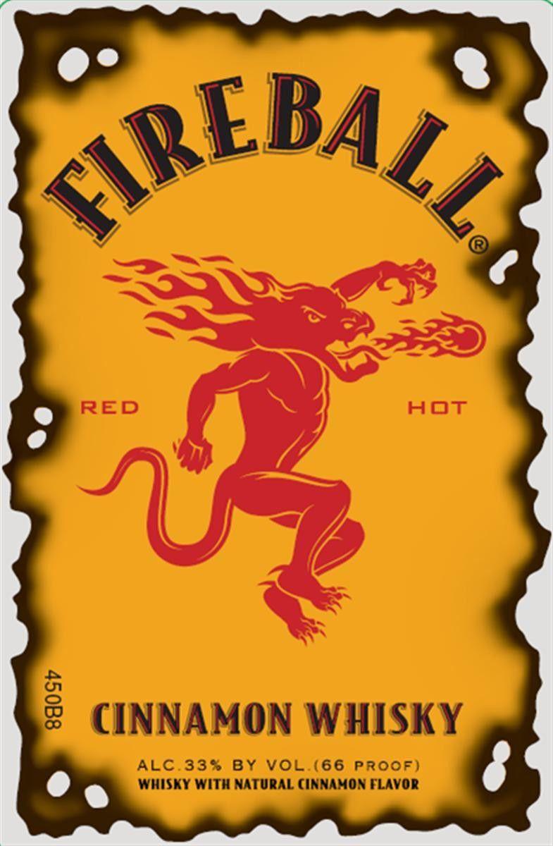 Fireball Whiskey Logo - Fireball Cinnamon Whisky | Haskell's