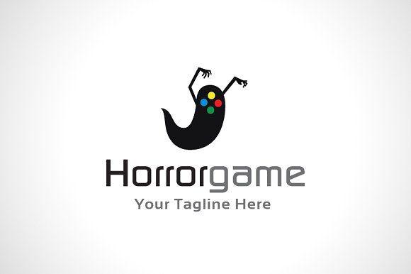 Game Logo - Horror Game Logo Logo Templates Creative Market