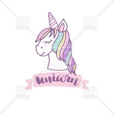 Cute Unicorn Logo - Clipart unicorn logo