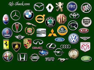 Yellow Circle Green Triangle Logo - Famous Car Company Logos