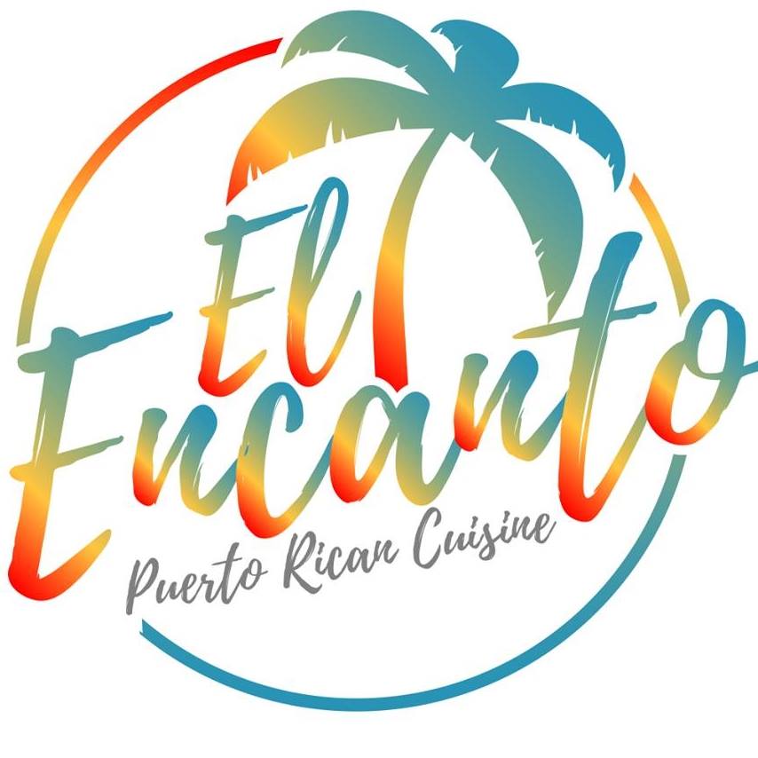 Puerto Rican Restaurants Logo - El Encanto