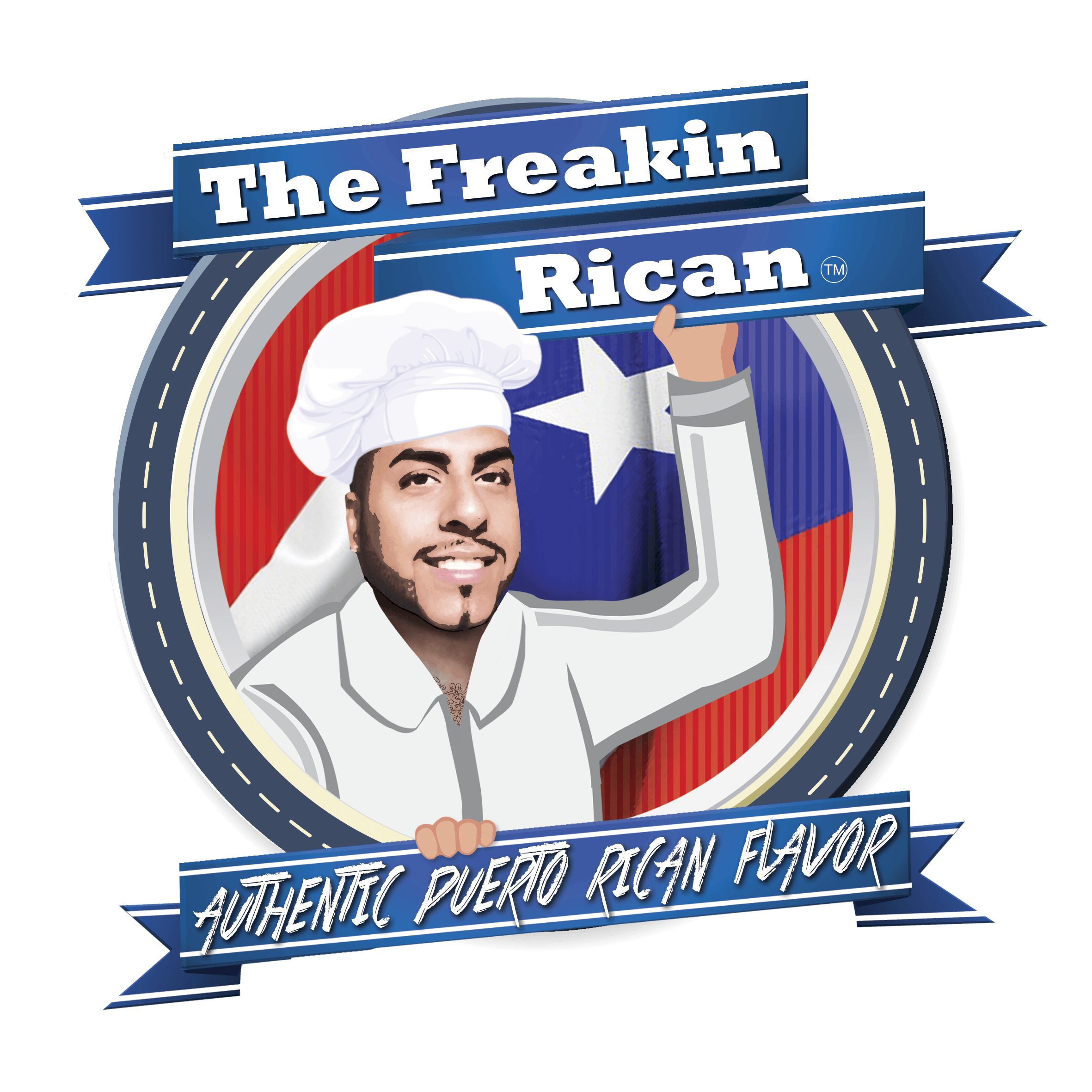 Puerto Rican Restaurants Logo - The Freakin Rican Restaurant – La vida es mejor con un buen sabor!