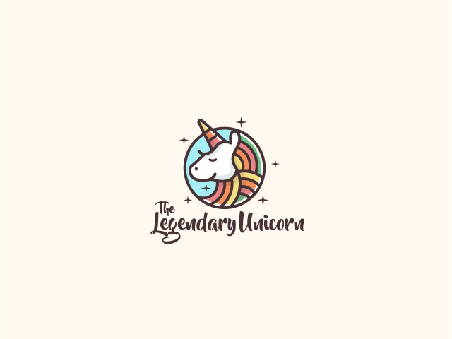Cute Unicorn Logo - digitalart Archives - Skydesigner