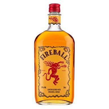 Fireball Whiskey Logo - Fireball Cinnamon Whisky Liqueur, 70 cl: Amazon.co.uk: Grocery
