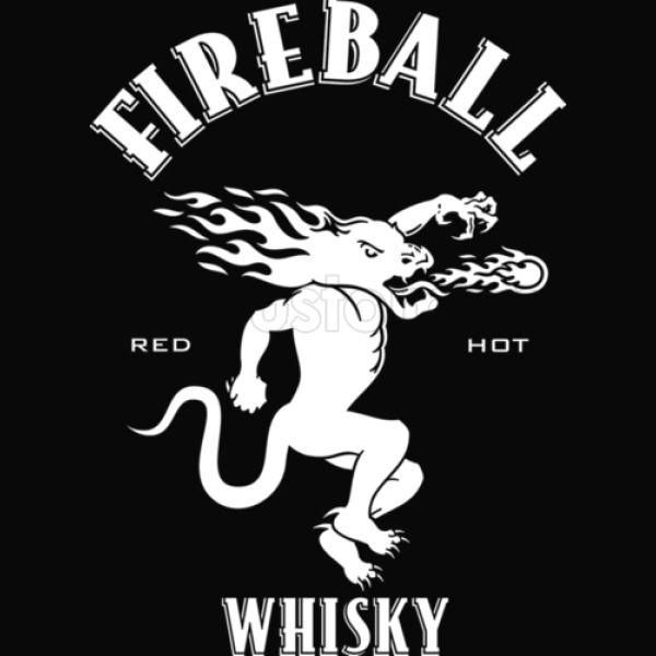 Fireball Whiskey Logo - Fireball Cinnamon Whisky Baby Onesies