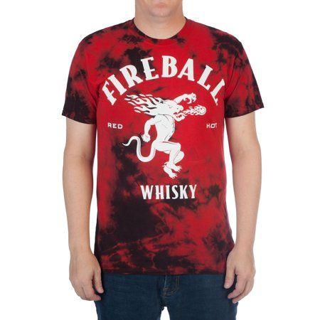 Fireball Whiskey Logo - Pop Culture - Men's fireball whiskey logo graphic tee - Walmart.com