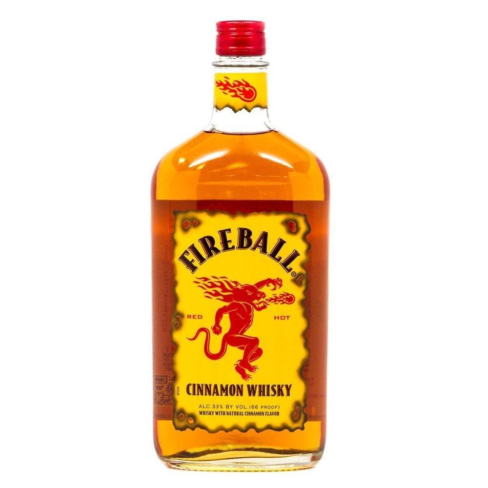 Fireball Whiskey Logo - Fireball Cinnamon Whisky 1.75L - Buy Online