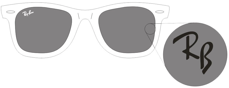 Ray-Ban Logo - How Can I Tell If A Ray Ban Is Real (or Fake)? Eye Centre