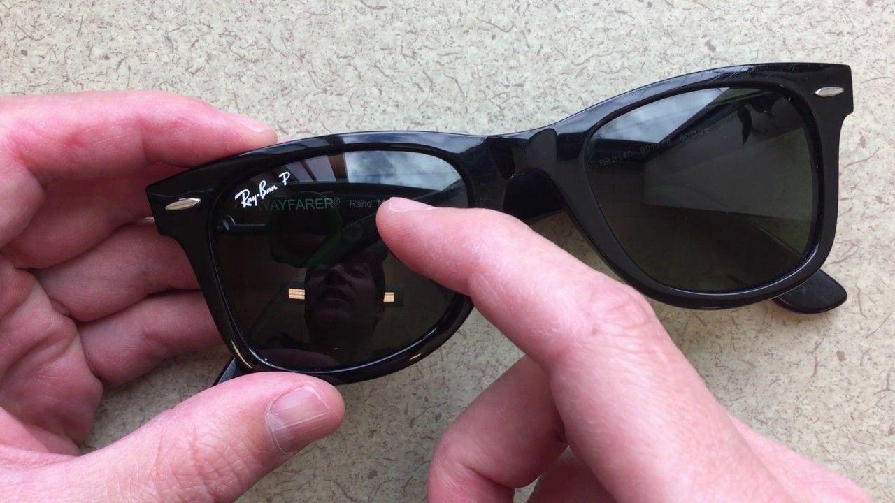 Ray-Ban Logo - How to Remove the Ray Ban Logo with a Penny - YouTube