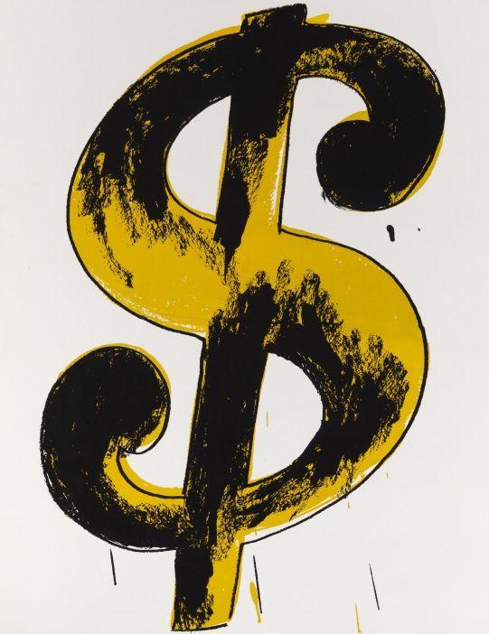 Andy Warhol Logo - How Andy Warhol made art from money | Tate