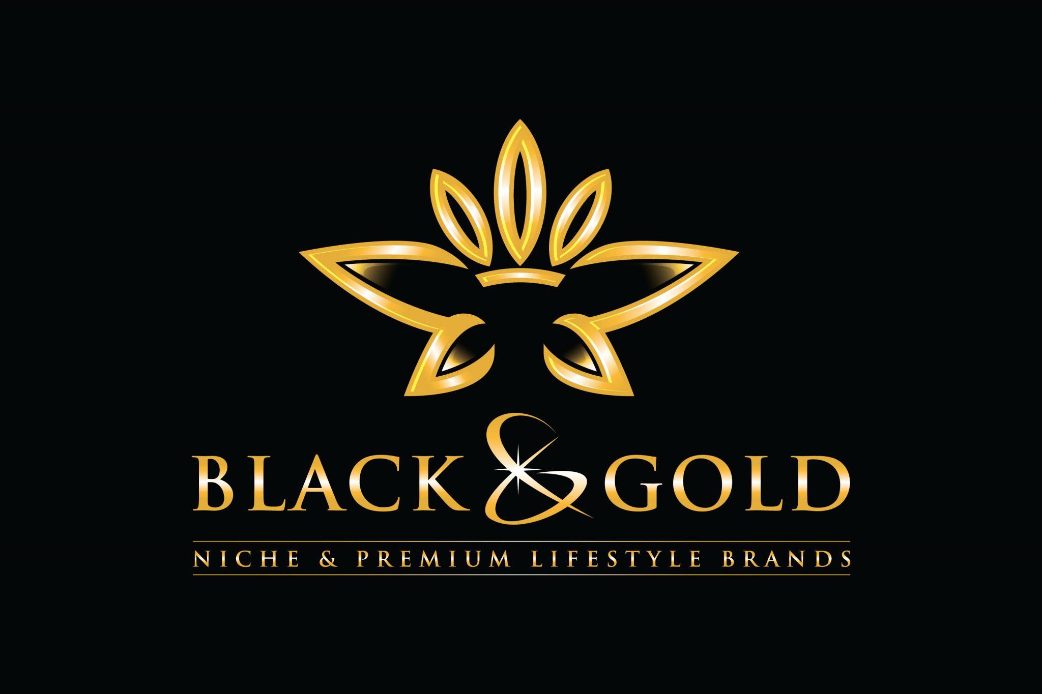 Black and Gold Logo - BLACK & GOLD Logo – British Logo Design Experts, Custom Business ...