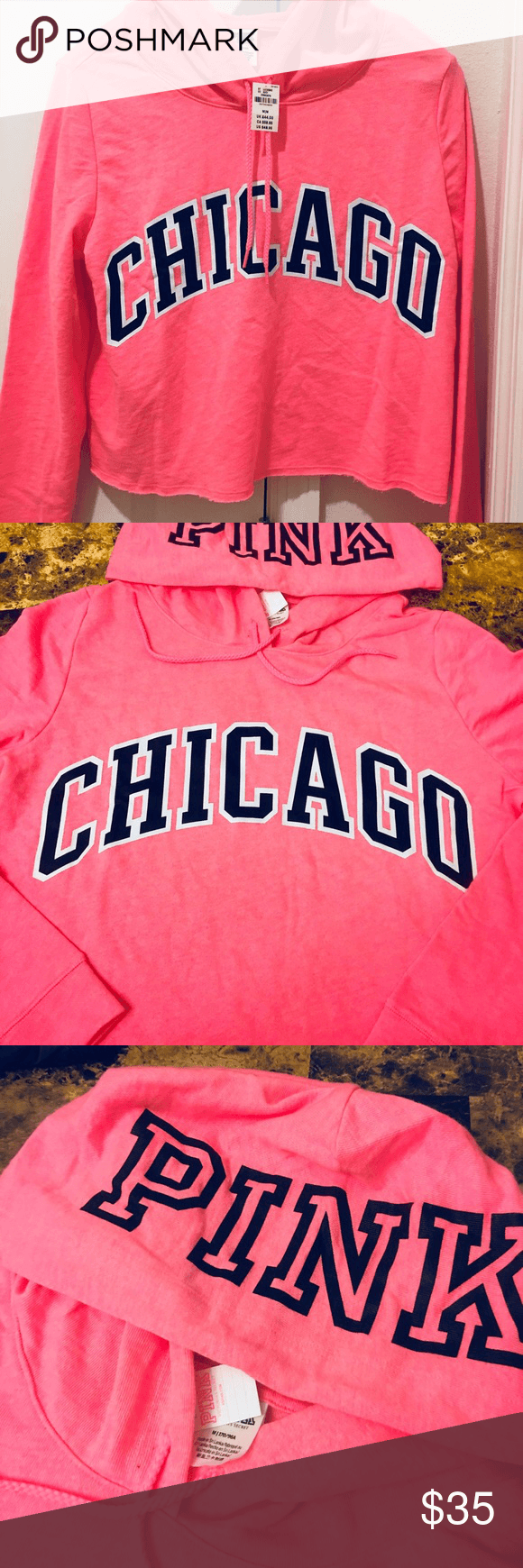 Pink Chicago Logo - New victoria secret “pink