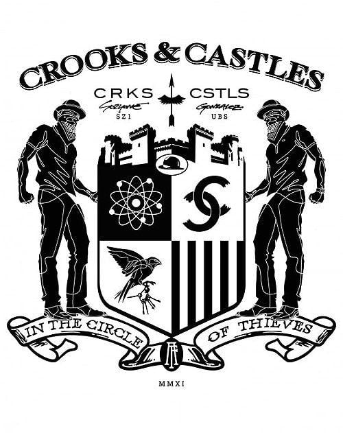 A L Crooks and Castles Logo - SOZYONE + CROOKS & CASTLES COLLAB T SHIRT