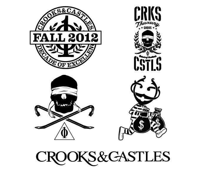 A L Crooks and Castles Logo - Crooks & Castles Fall 12 D1 » Fkn' Famous