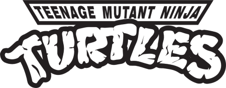 Teenage Mutant Ninja Turtles Black and White Logo - Teenage Mutant Ninja Turtles™ logo vector - Download in EPS vector ...
