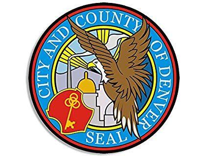 City and County of Denver Logo - Amazon.com: American Vinyl Round City and County of Denver Seal ...
