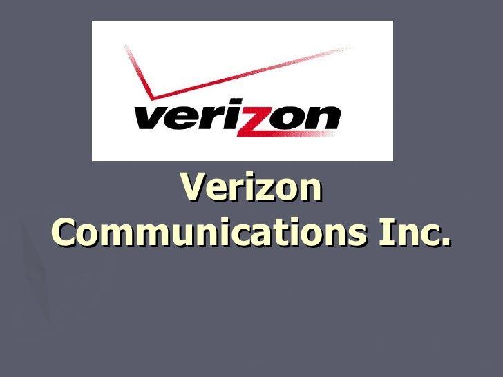 Verizon Communications Logo - Verizon communications inc