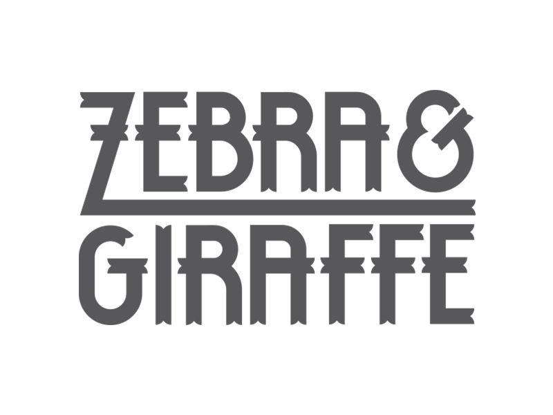 Zebra Band Logo - Zebra & Giraffe 2 by Studio Warburton | Dribbble | Dribbble