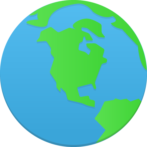 Flat World Globe Logo - Free Flat World Icon 261952 | Download Flat World Icon - 261952