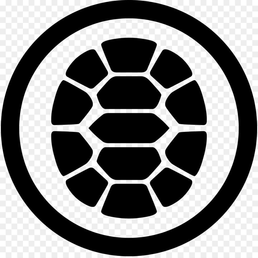 Black and White Turtle Logo - Teenage Mutant Ninja Turtles Raphael Logo Leonardo - Ninja png ...