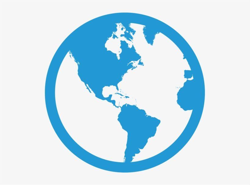 Flat World Globe Logo - Humungour Png Flat World - Globe Flat Png Transparent