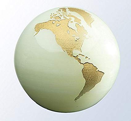 Flat World Globe Logo - Amazon.com: Marble Onyx World Globe Paperweight with Flat Bottom ...