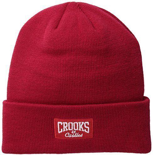 Crooks and Castles Red Logo - Crooks & Castles Knit Beanie Core Logo. Where to buy & how to wear
