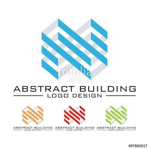 Abstract Building Logo - Abstract Building Logo Sample, Vector Illustration
