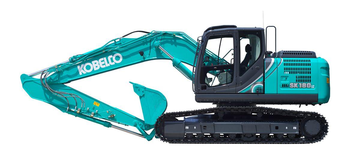 Kobelco Excavators New Logo - SK180LC-10 - A new powerful performer