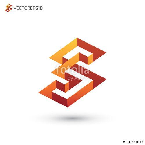 Abstract Building Logo - Abstract Building Architectural Letter S Logo Stock image