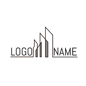 Abstract Building Logo - Free Construction Logo Designs. DesignEvo Logo Maker