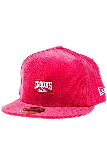 Crooks and Castles Red Logo - Crooks And Castles Men's Core Logo Fitted Hat 7 1 4 True