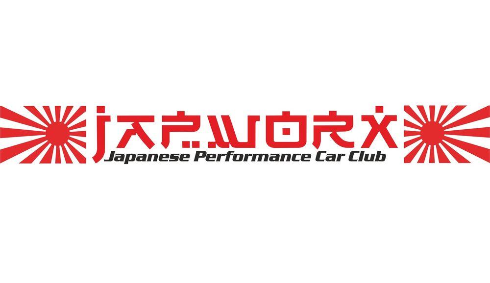 Performance Car Logo - JAPWORX RISING SUN PERFORMANCE CAR STICKER jdm decal drift logo jap