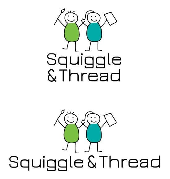 Green Squiggle Logo - Playful, Modern, Business Logo Design for Squiggle & Thread by ...