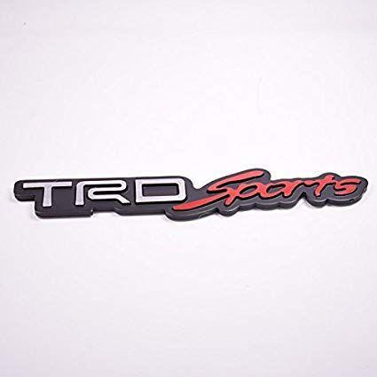Performance Car Logo - Automaze TRD Sports Performance Emblem Sticker 3D Car