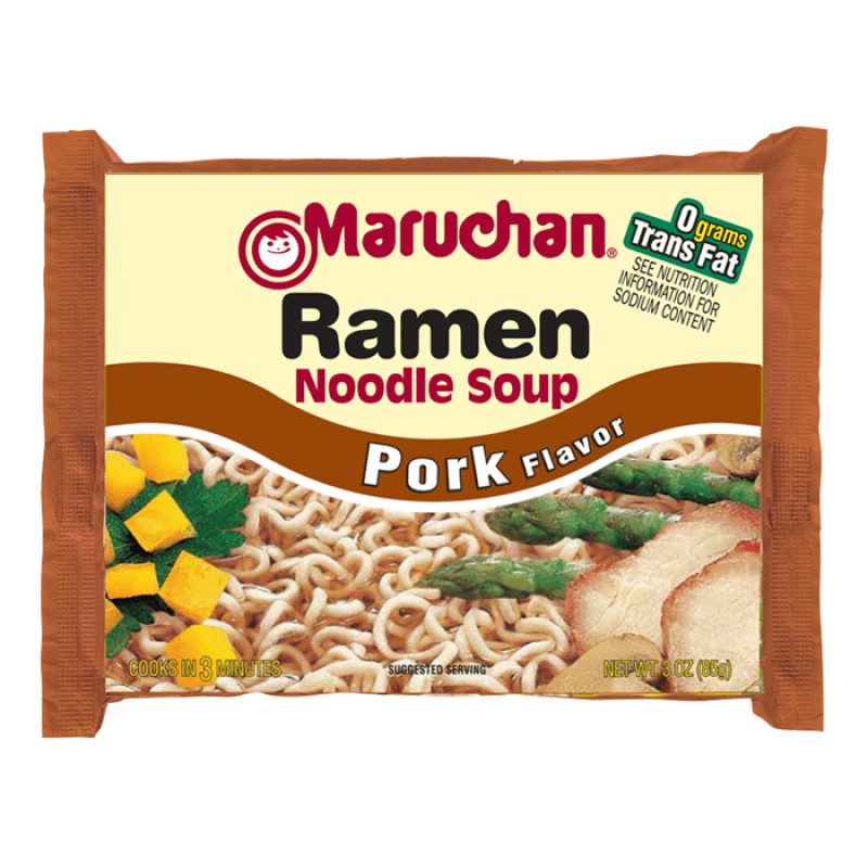 Maruchan Ramen Noodles Logo - Maruchan Ramen Noodles Pork 3oz (85g)