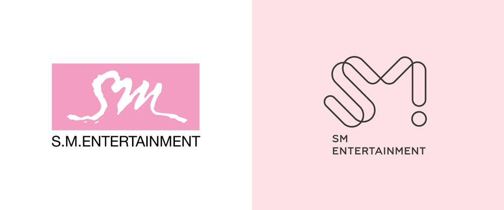 Entertainment Logo - Brand New: New Logo and Identity for SM Entertainment