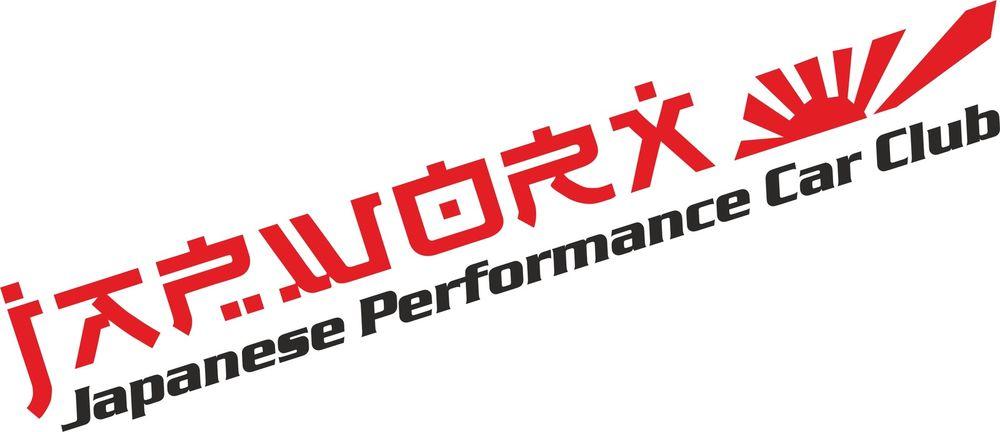 Performance Car Logo - LARGE JAPWORX PERFORMANCE CAR CLUB STICKER rs jdm decal drift logo ...