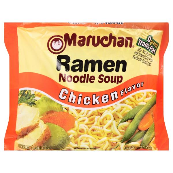 Maruchan Ramen Noodles Logo - Maruchan Soup, Ramen Noodle, Chicken Flavor : Publix.com