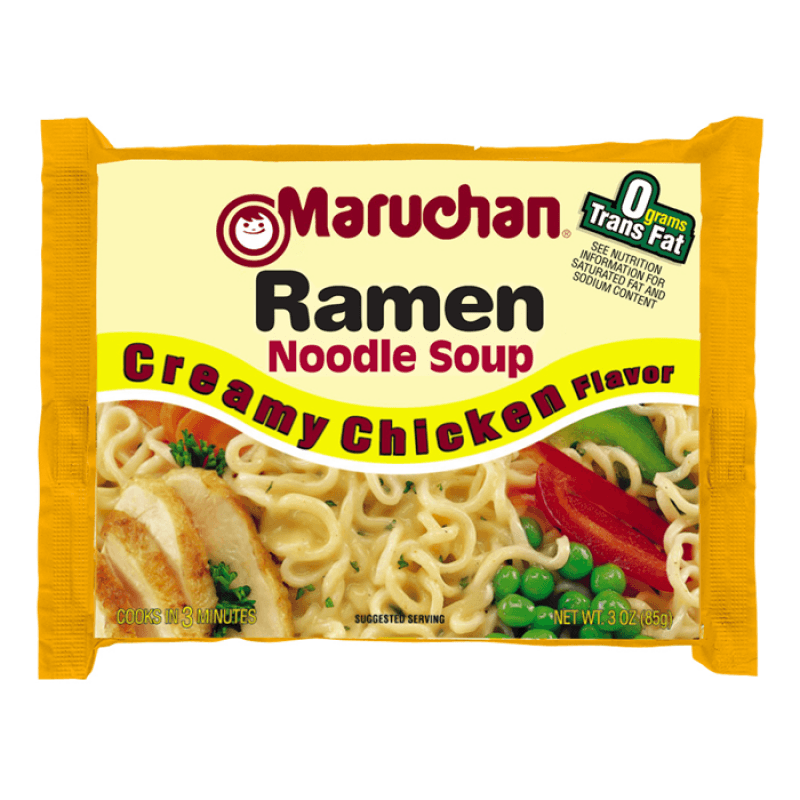 Soup Maruchan Logo - Maruchan Ramen Noodles Creamy Chicken 3oz (85g) - American Fizz